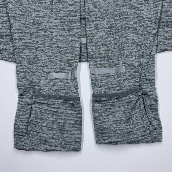 Nike Men's Sweatershirt Half Zip Running Dri Fit Thumb Hole Gray - Size Small - Picture 7 of 11